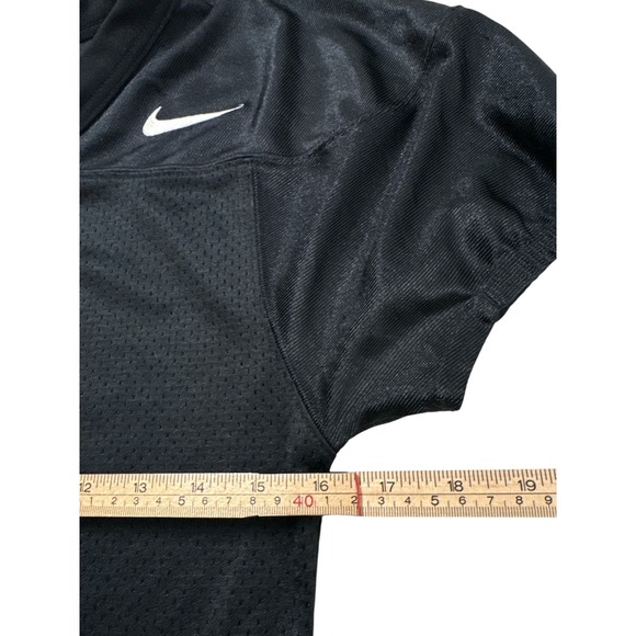 Nike Youth Recruit Breathable Practice Football Jersey Athletic Mesh Black M - Picture 4 of 6